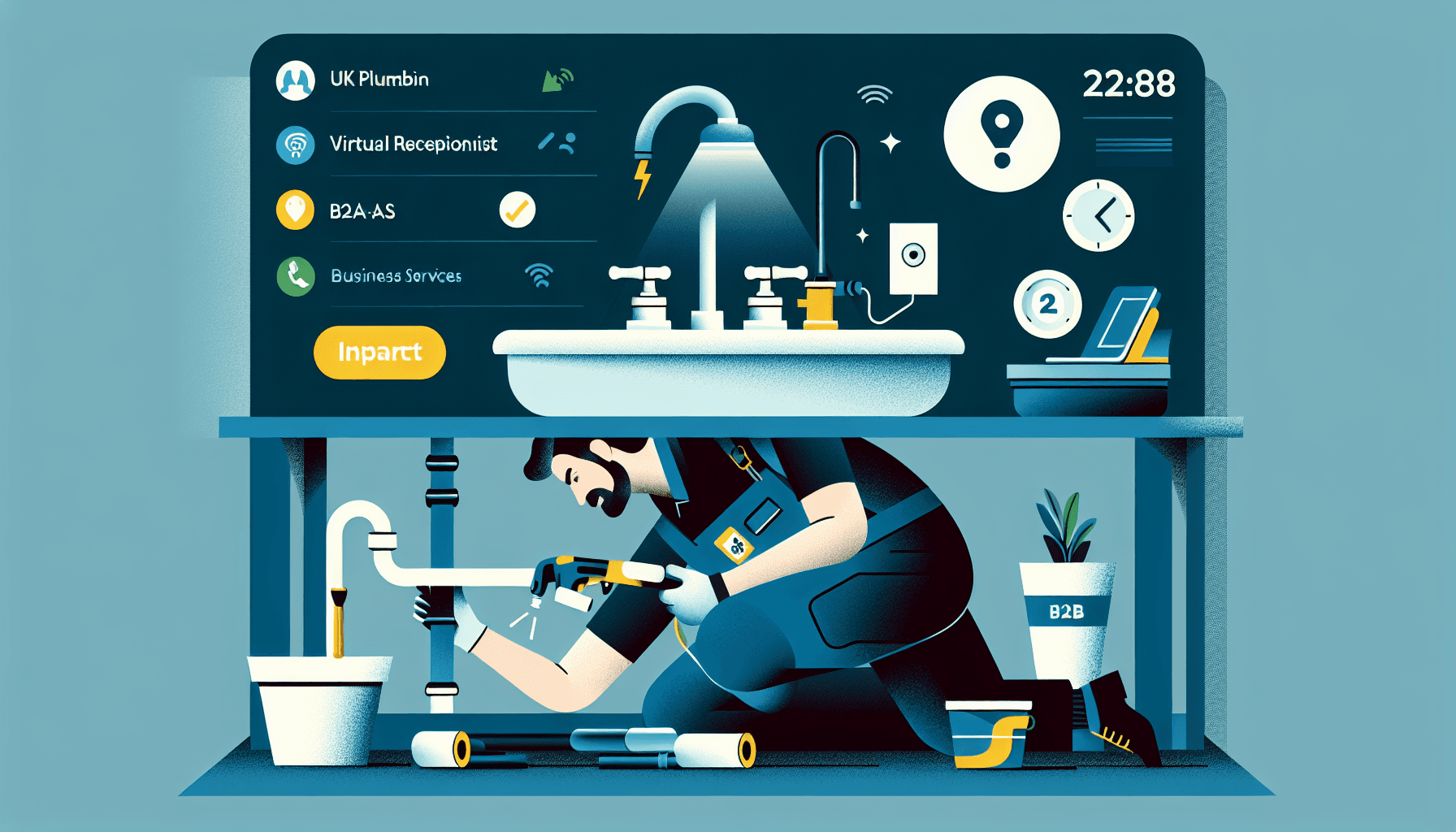 Virtual Receptionist for Tradespeople: How PlumberCallGuard Ensures You Never Miss a Job